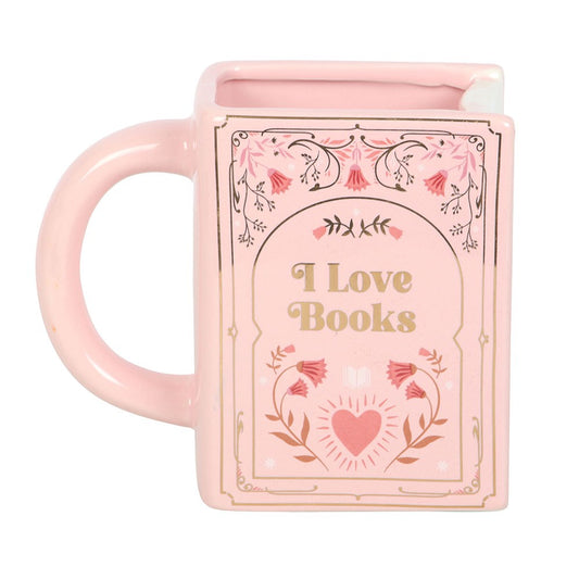 Taza XL "I Love Books"