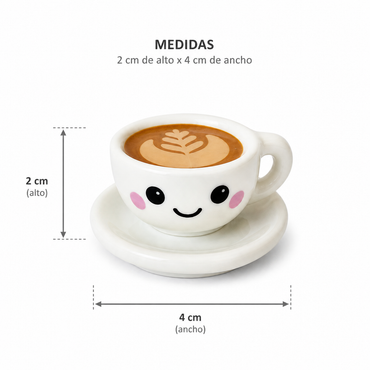 Mini Taza Kawaii Latte