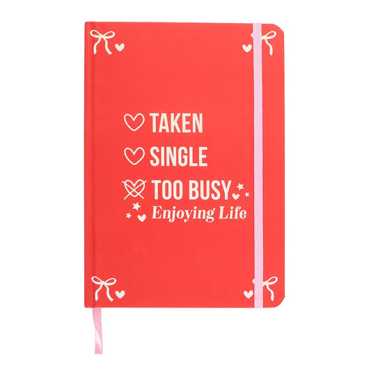 Libreta Taken, Single, Too Busy Enjoying the Life