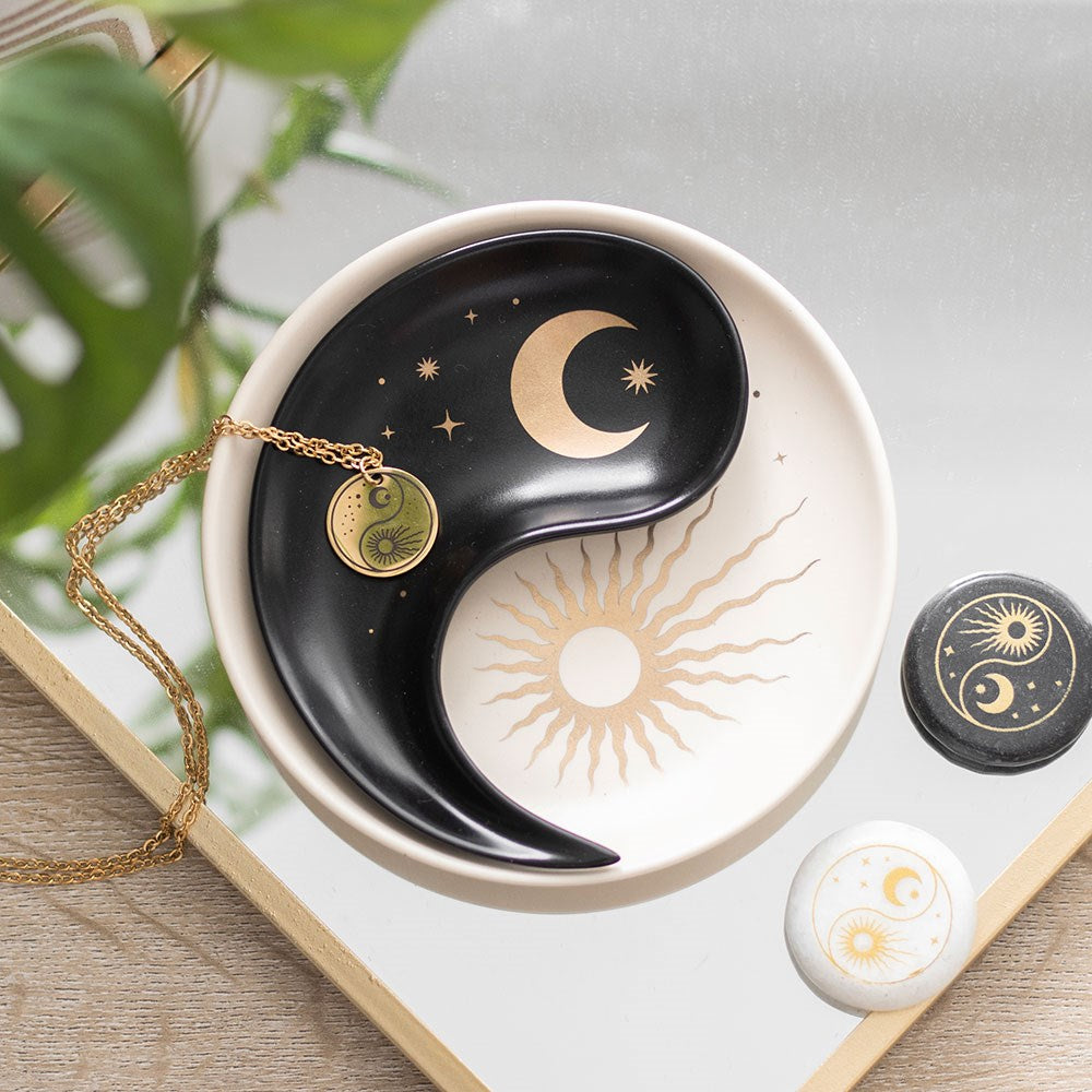 Plato para Joyas Yin & Yang Sol y Luna