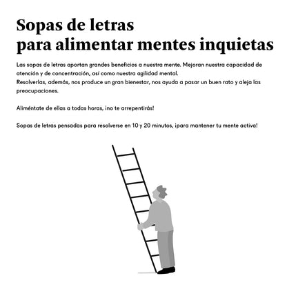 Sopas de Letras para Alimentar Mentas Inquietas (Cuadrados de Diversión)