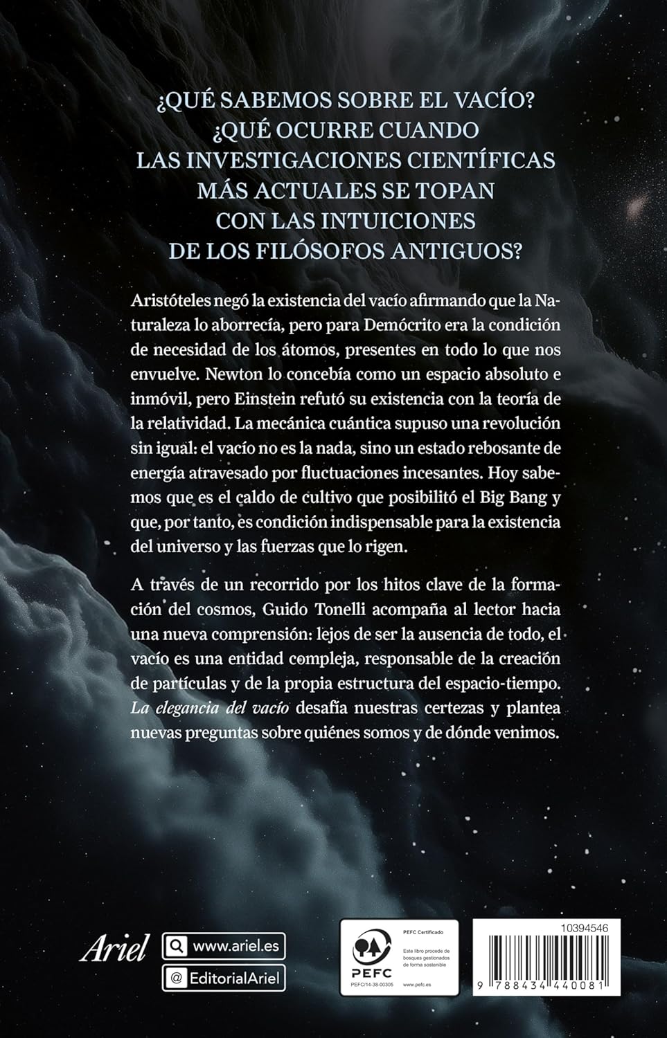 La elegancia del vacío