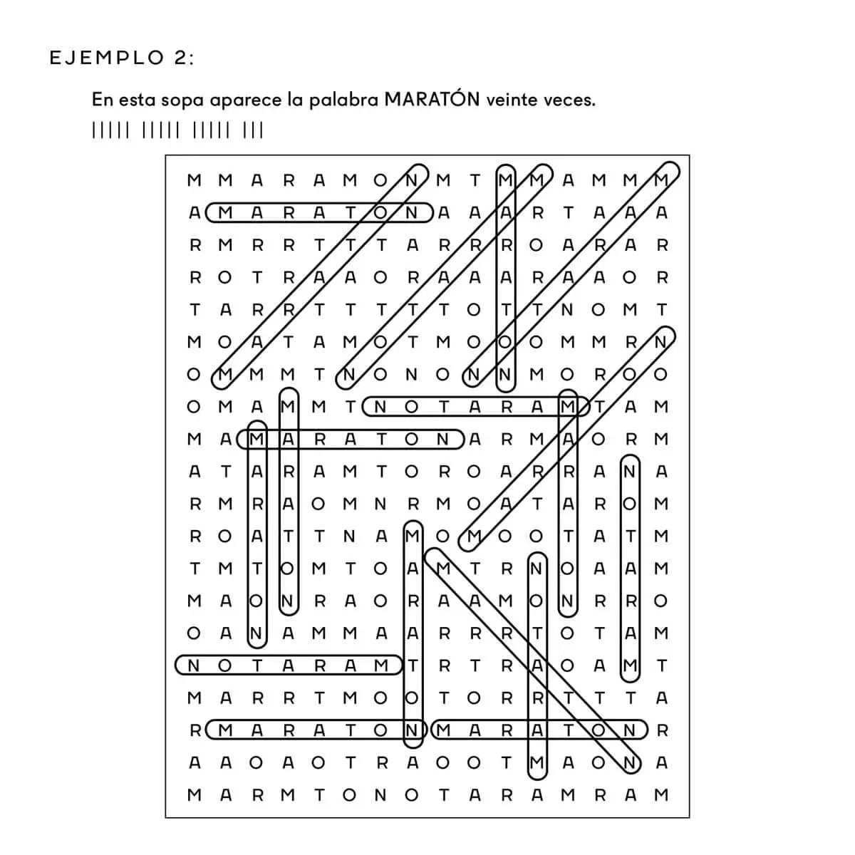 Sopas de Letras Fáciles para Relajarse