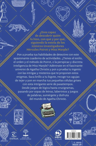 Los casos de Agatha Christie: 100 acertijos y un misterio por resolver