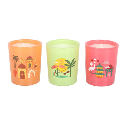 Set de Candelas Aromáticas - Scents Around the World