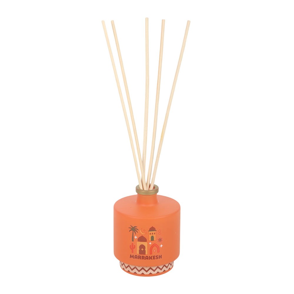 Difusor Aromático Marrakech – Ámbar & Azafrán