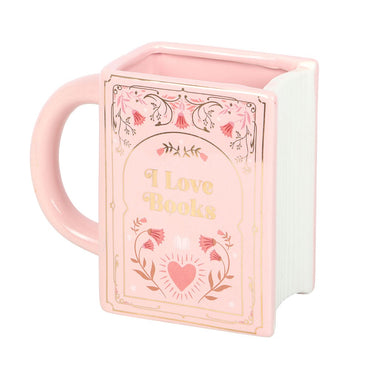 Taza XL "I Love Books"