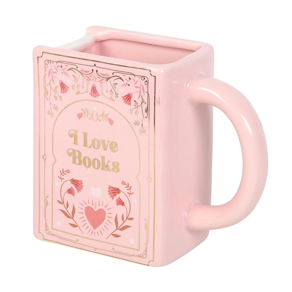 Taza XL "I Love Books"