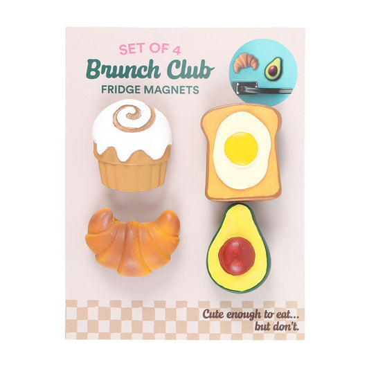 Set de Imanes Brunch Club para Refrigerador