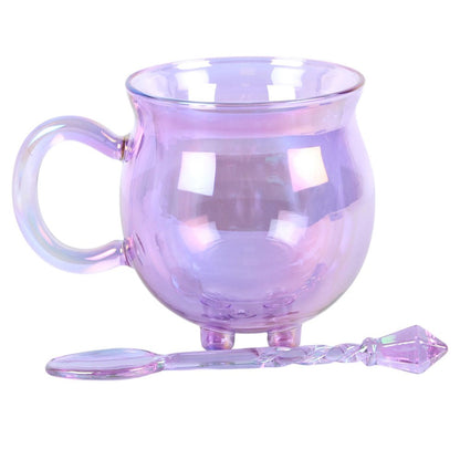 Taza Caldero de Cristal