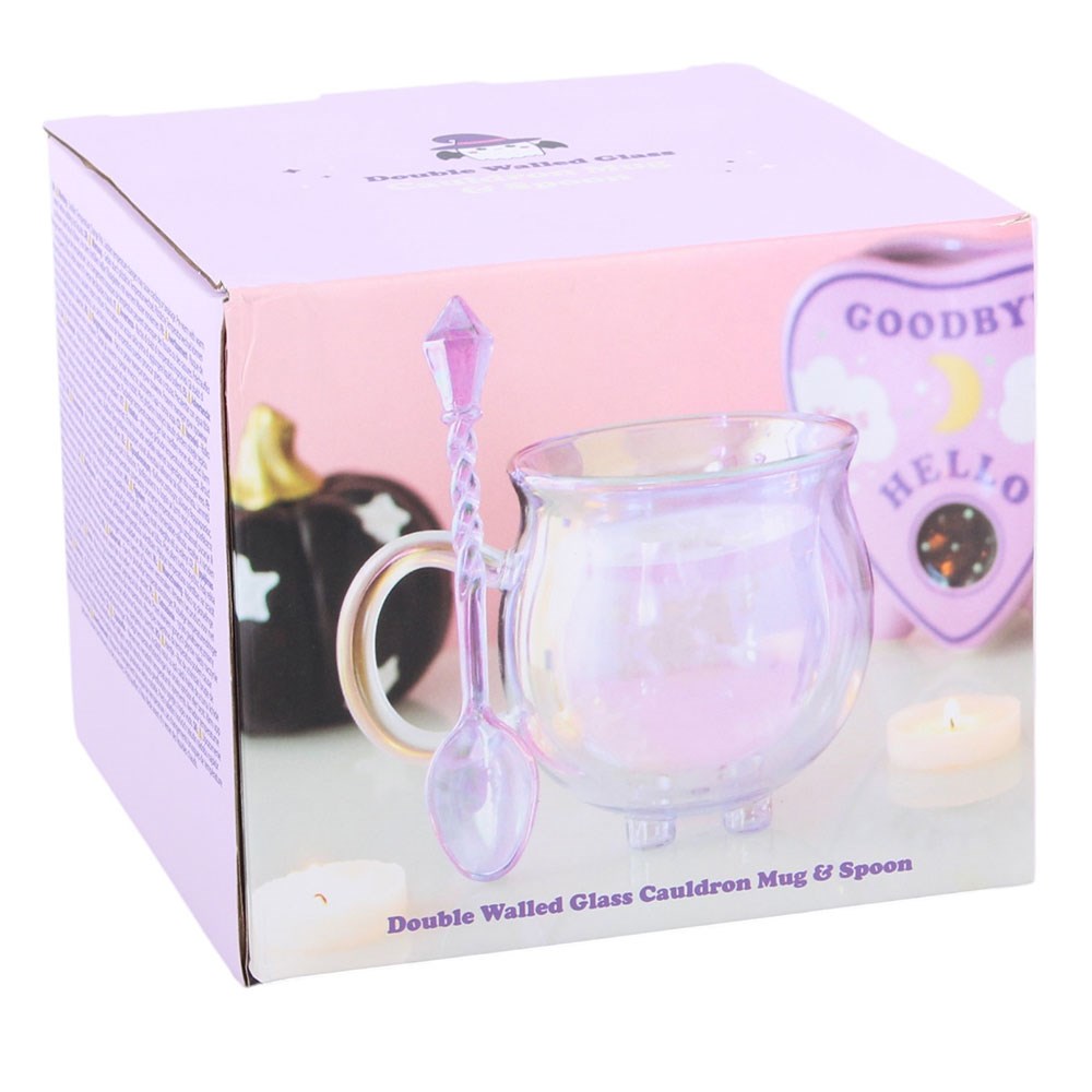 Taza Caldero de Cristal