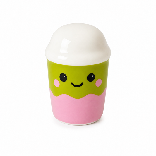 Mini Taza Matcha Kawaii