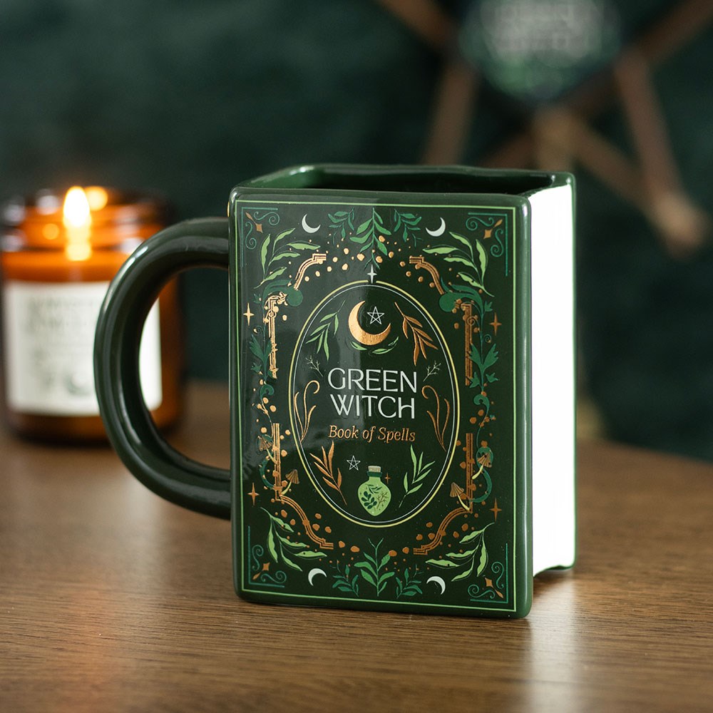 Taza XL Green Witch