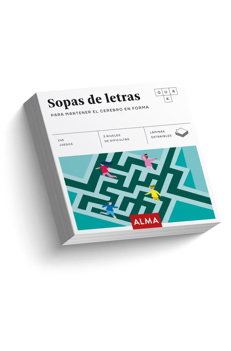 Sopas de Letras para Mantener el Cerebro en Forma