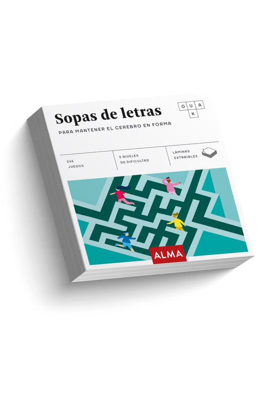 Sopas de Letras para Mantener el Cerebro en Forma